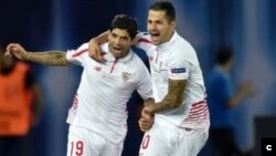 "სევილიას" არგენტინელ ევერ ბანეგას სუპერთასის მატჩში პირველი გოლი გააქვს