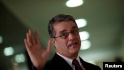 FILE - Roberto Azevedo, Director-General of the World Trade Organization (WTO). 