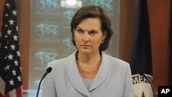 Juru bicara Deplu AS, Victoria Nuland mengecam perlakukan pemerintah Sudan terhadap para demonstran anti langkah penghematan (foto: dok). 