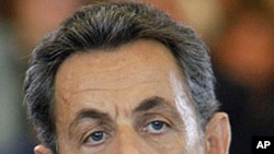 French President Nicolas Sarkozy (file photo)