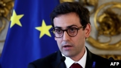 Stefan Sejurne, Fransanın Avropa və xarici işlər naziri