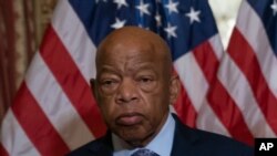 The late civil rights icon and Congressman John Lewis, who died last Friday, several months after he was diagnosed with advanced pancreatic cancer.