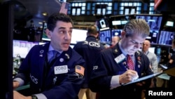 纽约证券交易所的交易员（2020年1月24日）