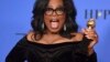 Winfrey Accepts Cecil B. DeMille Award at Golden Globes
