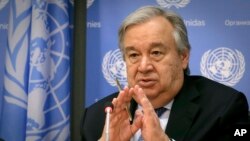 Sekjen PBB Antonio Guterres