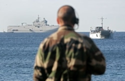 지난 2006년 프랑스 남부 드라몽 해변 인근에서 북대서양조약기구(NATO) 훈련이 실시되고 있다. (자료사진)