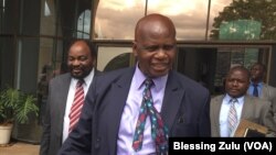 Patrick Chinamasa, Ministre des finances du Zimbabwe, Harare 2017