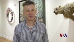 雕塑家用子弹壳启发深思