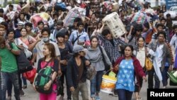 រូបឯកសារ៖ ពលករ​ចំណាកស្រុក​នៅ​ប្រទេស​ថៃ។ 