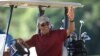 Barack Obama au Farm Neck Golf Club sur l'île de Martha's Vineyard, le 14 août 2015. 