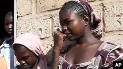 Twelve-year-old Ramata Barry was married to a man in her village this year. She hopes to stay in school.