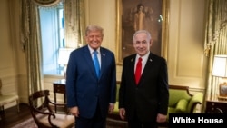 دونالد ترامپ و بنیامین نتانیاهو - آرشیو