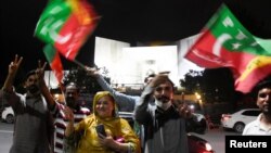 حامیان حزب سیاسی «تحریک انصاف» پاکستان 