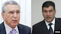 Prezident Administrasiyasının rəhbəri Ramiz Mehdiyev və Beynəlxalq Universitetin rektoru Elşad Abdullayev