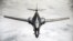 미 공군의 B-1B '랜서' 장거리 전략폭격기.
