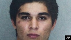 FILE - This file photo provided by the Fairfax County Police Department shows Darwin Martinez-Torres, of Sterling, Virginia. A change-of-plea hearing has been set for Wednesday morning in Fairfax for Darwin Martinez-Torres of Sterling who has been charged in Hassanen's death.