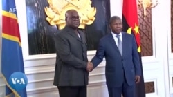 Bokutani ya Tshisekedi na Lourenço na Luanda