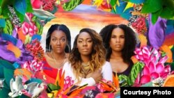 Kelompok Vokal KING: Paris, Amber, dan Anita (foto: courtesy).