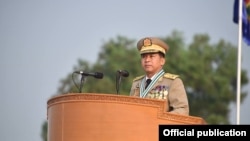Panglima Militer Myanmar, Jenderal Min Aung Hlaing. (Foto: dok).