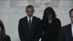 奥巴马与民众向斯卡利亚法官遗体告别