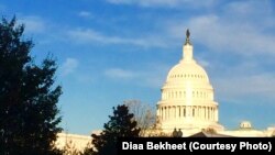 The U.S. Capitol dome is seen at dawn in Washington, D.C., Nov 17, 2017. (Photo: Diaa Bekheet)