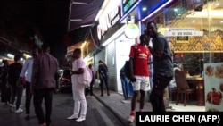 广州的“非洲村”(法新社资料照）