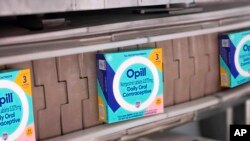 Contol pil KB yang diproduksi oleh perusahaan AS Perrigo, Opill. (Foto: Perrigo Company via AP)