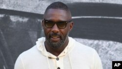 Idris Elba attends the world premiere of "Yardie" in London, England, Aug. 21, 2018.