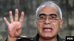 Jenderal Mahmoud Shaheen, anggota dewan militer yang berkuasa di Mesir.