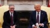 UK Prime Minister Meets With President Trump In Washington