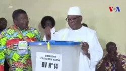 Ibrahim Boubacar Keita vote à Bamako (vidéo)