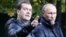 លោក​នាយករដ្ឋមន្ត្រី​​ Dmitry Medvedev (ខាងឆ្វេង)​និង​លោក​ Vladimir Putin ប្រធានាធិបតី​ប្រទេស​រុស្ស៊ី​​​ដើរ​​ជាមួយ​គ្នា​នៅតំបន់ Tver។​