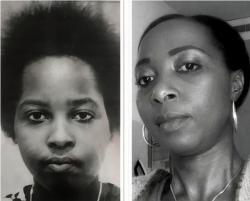 Agnes Kabarenzi, shown at left in an undated photo, gave birth six months after her arrest following a 1973 coup in Rwanda. The child, taken from her as an infant, is Dr. Christine Uwimana. (Courtesy photos)