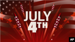 7月4日美国人民欢庆独立日