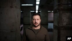 ولودیمیر زلنسکی، رئیس‌ جمهوری اوکراین.