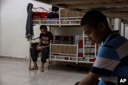 Maxsus markazda tarbiyalanayotgan bolalar, Qamishli, Suriya, 11-may, 2023