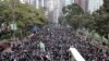Protests, Tear Gas Mark Hong Kong's New Year's Day
