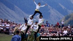 Kyrgyzstan -- Photo from the World Nomad Games. September 9, 2016. 