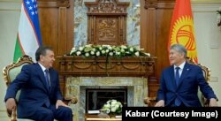 Atambayev va Mirziyoyev, Ostona, dekabr, 2016