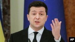 볼로디미르 젤렌스키 우크라이나 대통령.