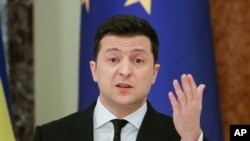 볼로디미르 젤렌스키 우크라이나 대통령.