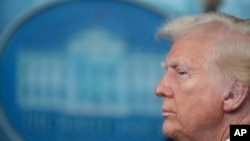 ปธน.โดนัลด์ ทรัมป์ กล่าวที่ทำเนียบขาว 30 ม.ค. 2025 (AP Photo/Jacquelyn Martin)