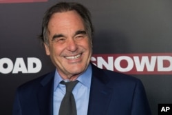 Oliver Stone attends the premiere of "Snowden" at AMC Loews Lincoln Square in New York, Sept. 13, 2016.