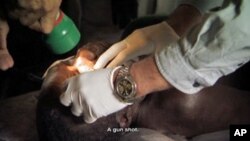 A scene from "Living in Emergency: Stories of Doctors Without Borders"