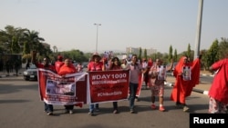 آرشیف: حکومت نایجریا می گوید که هنوز هم ۱۹۵ تن از دختران چیبوک در اسارت به سر می برند