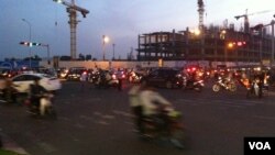 Cambodia's traffic during rush hour, file photo. 