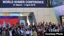 Cambodians gathered to participate in the World Khmer Conference held in Melbourne, Australia, from March 31 to April 2, 2018. (Courtesy photo)