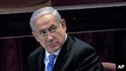 Israeli Prime Minister Benjamin Netanyahu