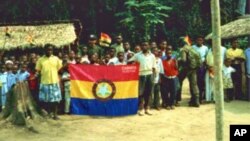 Apoiantes da FLEC, em Cabinda (Arquivo)