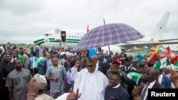 Le président nigérien Muhammadu Buhari à Calabar, Nigeria, 20 octobre 2015. (